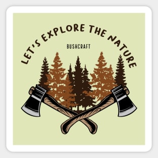 Let's Explore The Nature Sticker